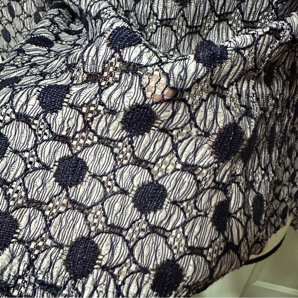 Guess Vintage Y2K  Made in USA lace purple button down shirt purple see through - Picture 5 of 16